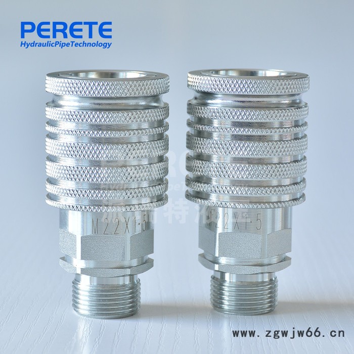 ISO5676碳钢液压快插接头 推拉式液压快速接头 快速直通接头图5