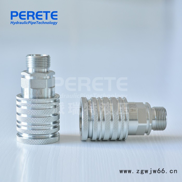 ISO5676碳钢液压快插接头 推拉式液压快速接头 快速直通接头图6