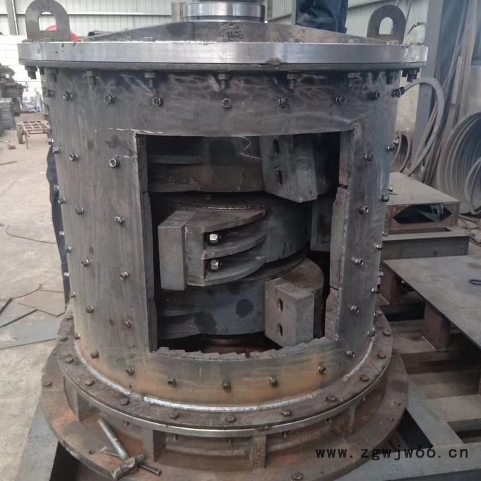 800型立轴复合破碎机 煤炭直通式无筛底立式复合破 石料复合破碎制砂机图3