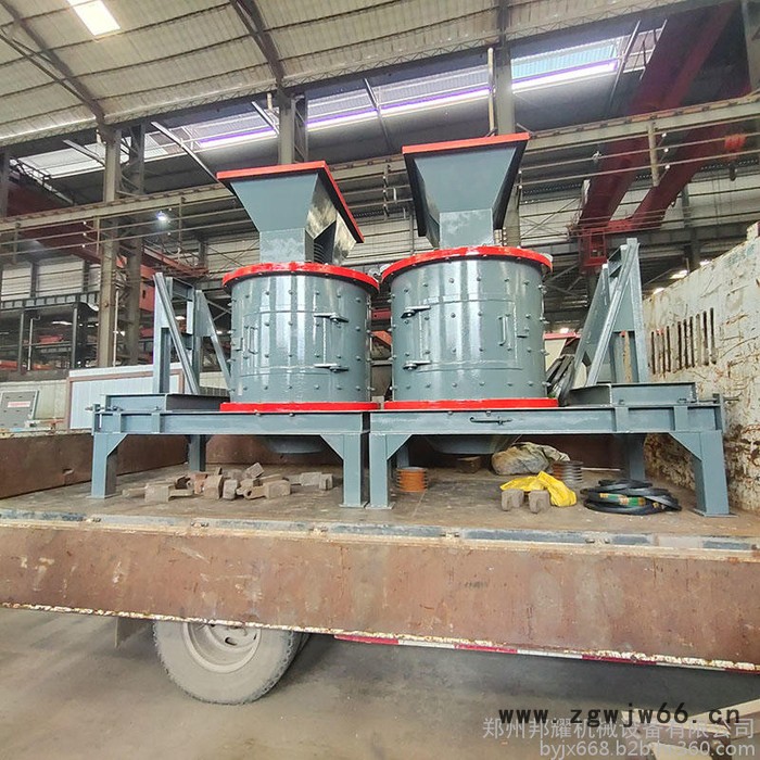 立式石子整形机  复合式无筛底粉碎机  直通式板锤制砂机 邦耀图7