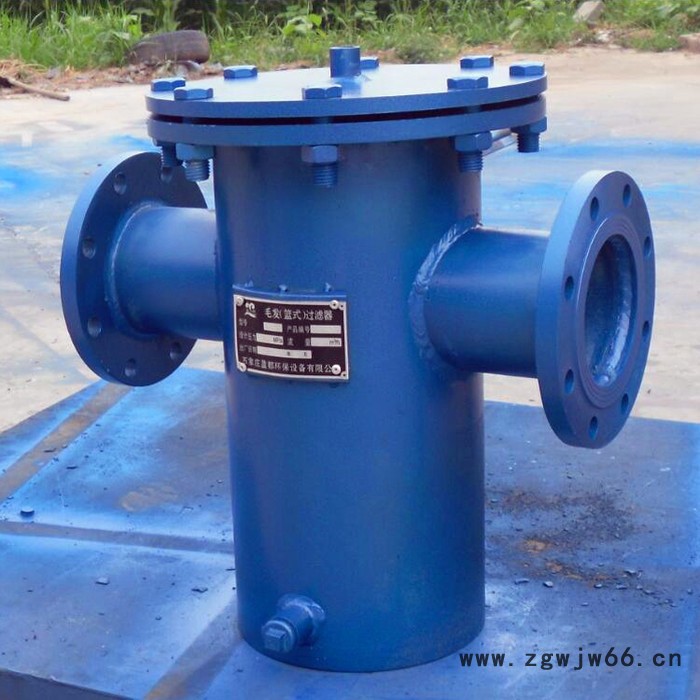 黑河DN200毛发过滤器 不锈钢直通篮式过滤器 毛发收集器YDSL-300图3