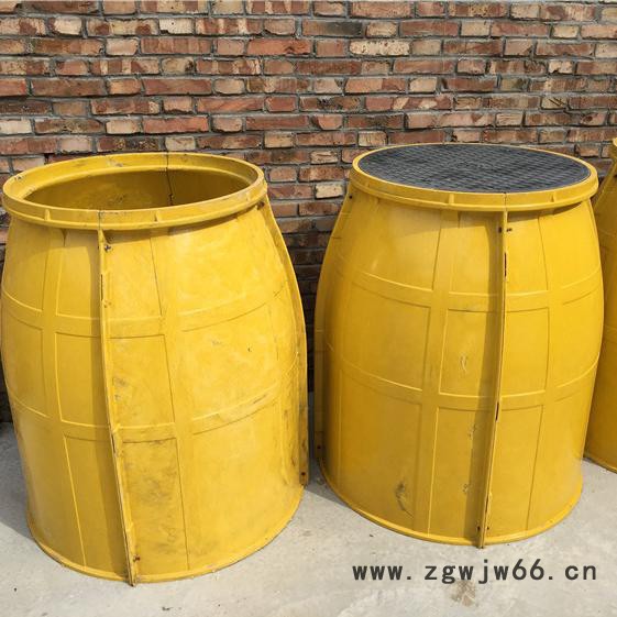 南昌 玻璃钢圆形检查井 万诚 玻璃钢雨水检查井 玻璃钢阀门井图6