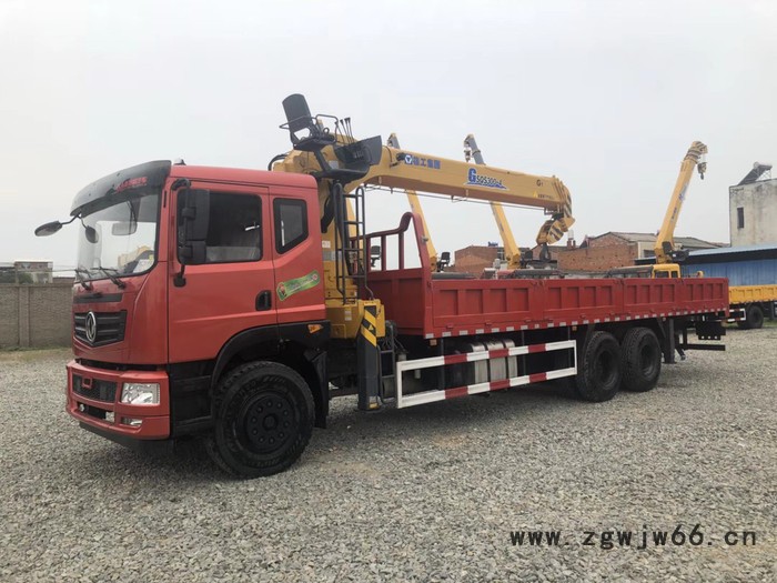 东风特商直通三层12吨徐工随车吊，随车吊厂家咨询，24小时报价图3