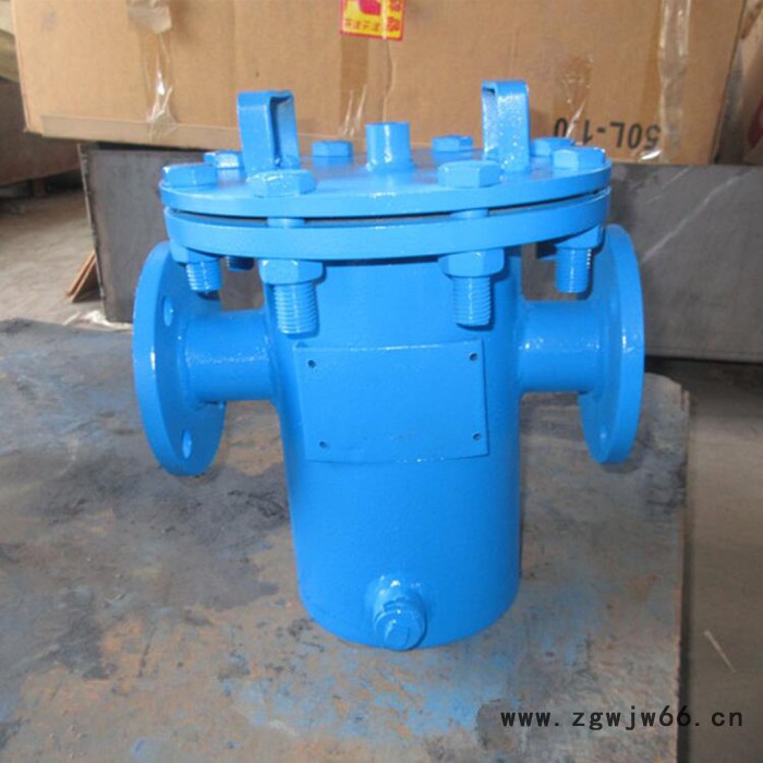 渭南高低口蓝式除污器 直通式篮式过滤器 毛发过滤桶图4