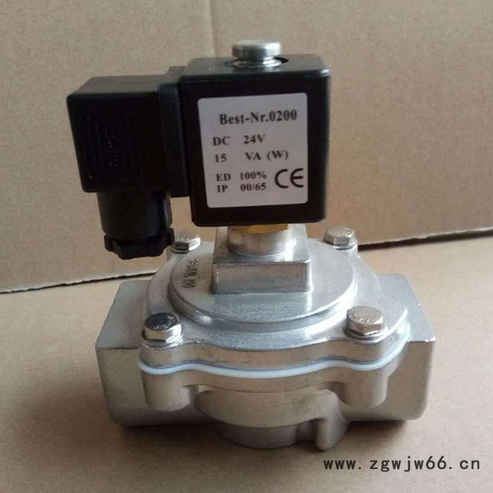 直通式脉冲电磁阀电磁脉冲阀高原脉冲阀硕博环保供应图2