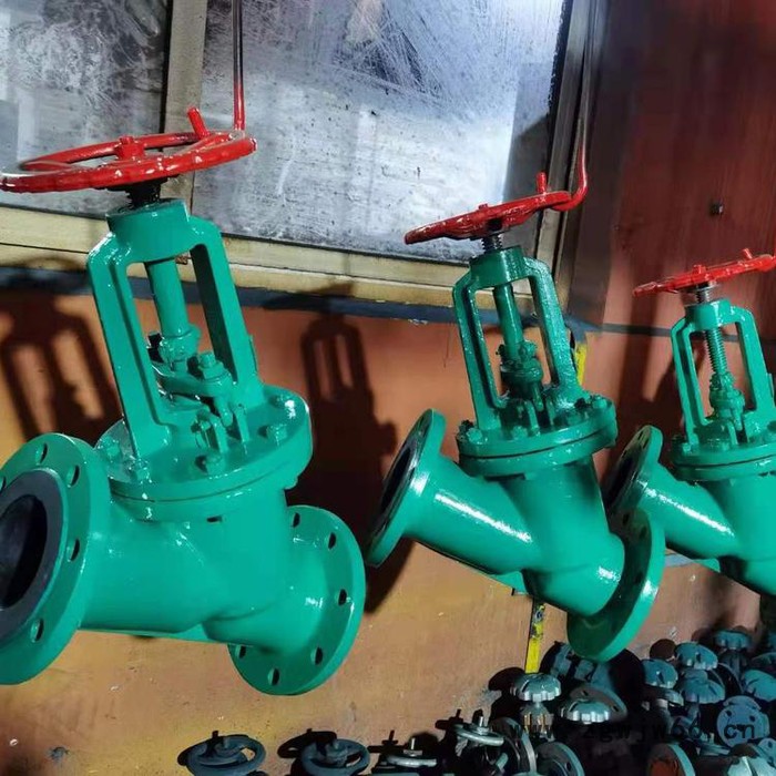 蓝宣阀门 J41J直通式衬胶截止阀 手动衬胶截止阀图4