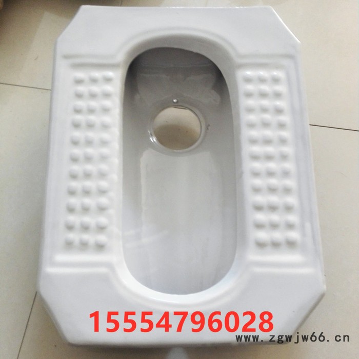 农村旱蹲便器陶瓷大口径踏便器农村蹲坑加大口免冲直通式旱蹲便图7