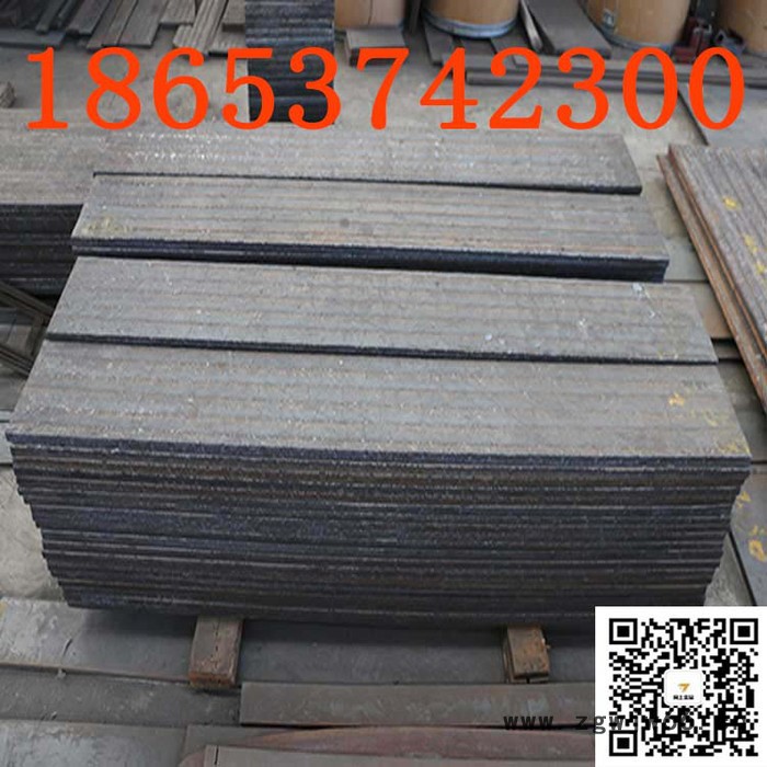 堆焊耐磨板 碳化铬12+12堆焊板可打沉头孔直通孔图6