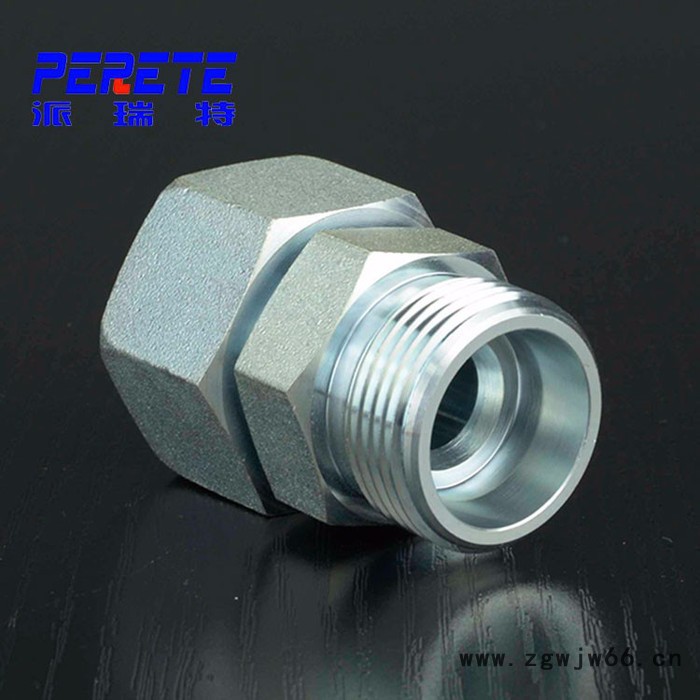 卡套式活螺母直通接头 内外丝转换接头 2C-RN 2D-RN活螺母接头图3