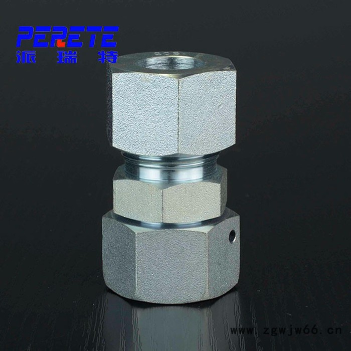 卡套式活螺母直通接头 内外丝转换接头 2C-RN 2D-RN活螺母接头图6