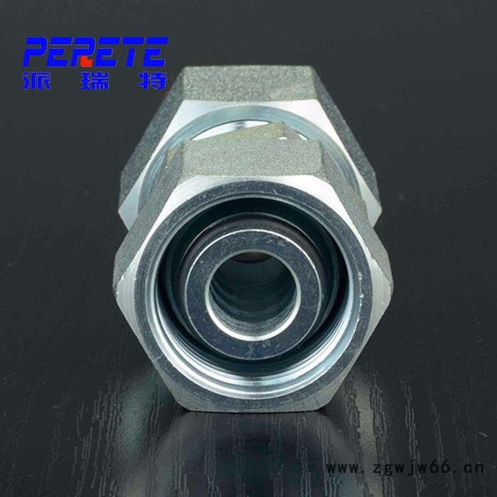 卡套式活螺母直通接头 内外丝转换接头 2C-RN 2D-RN活螺母接头图2