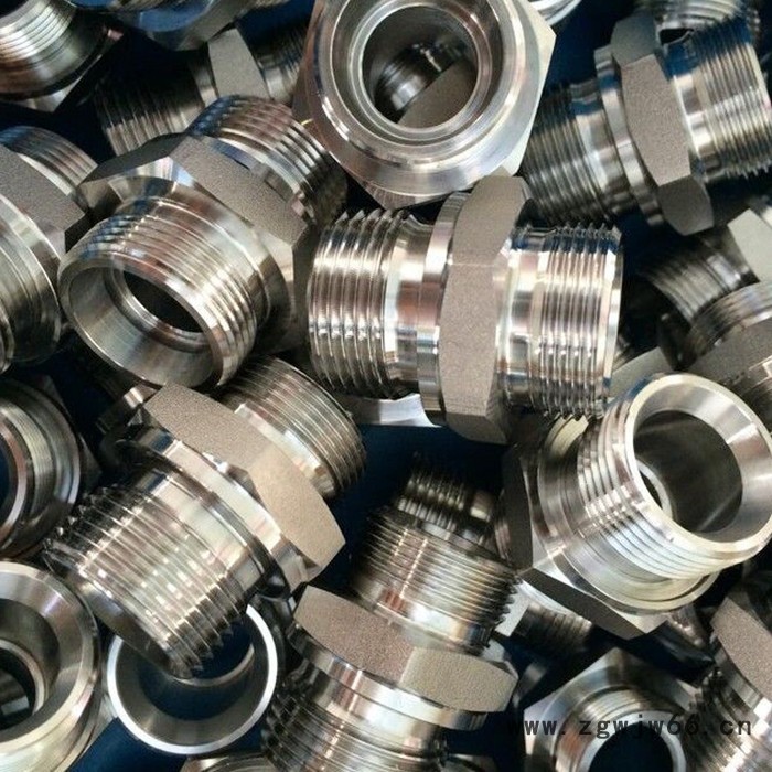 厂家**  304不锈钢高压油管接头 不锈钢油管接头 不锈钢接头 不锈钢对丝直通接头 不锈钢三通接头图5