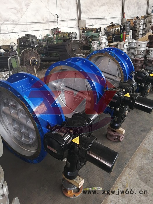 D943H-10C直通式蝶阀 双法兰调节电动蝶阀DN800 大口径蝶阀800mm图5