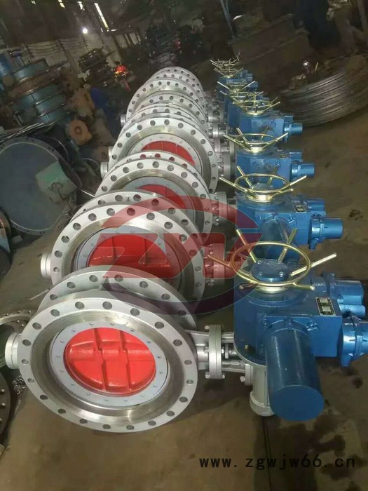 D943H-10C直通式蝶阀 双法兰调节电动蝶阀DN800 大口径蝶阀800mm图4