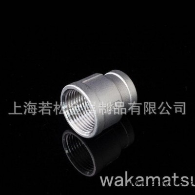 直销不锈钢转换接头 内螺纹不锈钢直通接头 异径水管接头