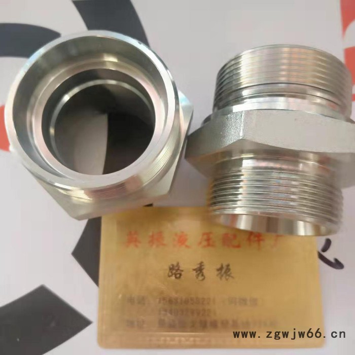【英振】工业 液压过渡接头 直通对丝三通接头 过渡接头厂家图4