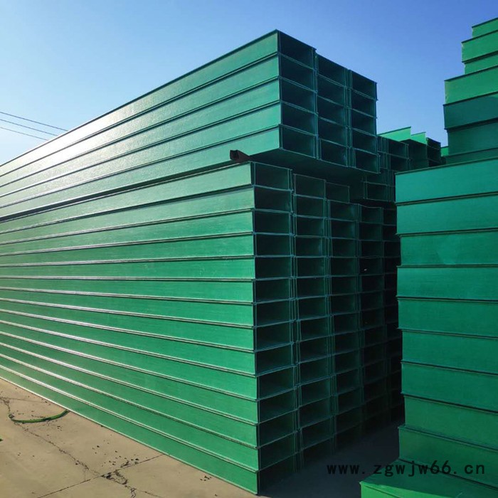 鑫宇 槽式玻璃钢电缆桥架 玻璃钢槽式直通桥架