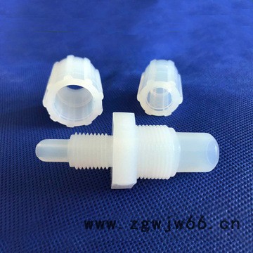 DKT/丹凯规格齐全直通弯头三通塑料接头 铁氟龙接头卡套推荐