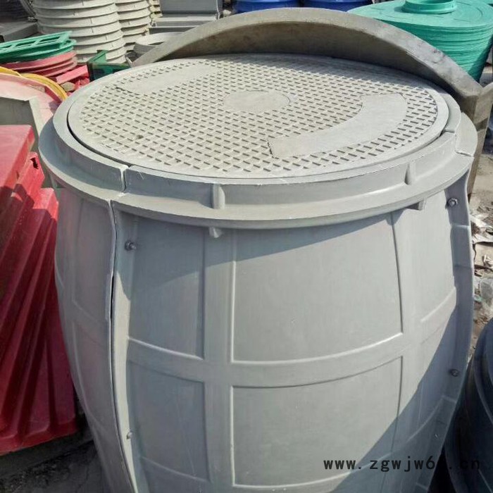 吉安 玻璃钢阀门井 万诚 玻璃钢雨水检查井 玻璃钢圆形检查井图8