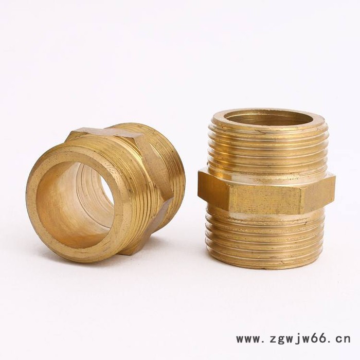 洪坤 304不锈钢双外丝4分1/2外螺纹 数控直通高压双外丝转换对丝接头图4