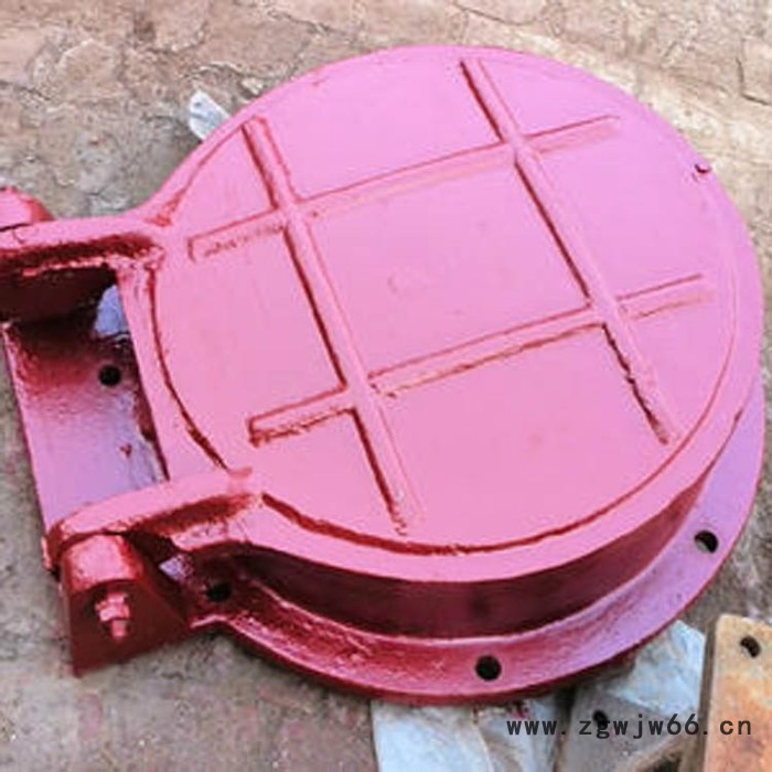 **  铸铁阀门 拍门 红色拍门 铸铁拍门 直通式铸铁拍门 湖北铸铁拍门