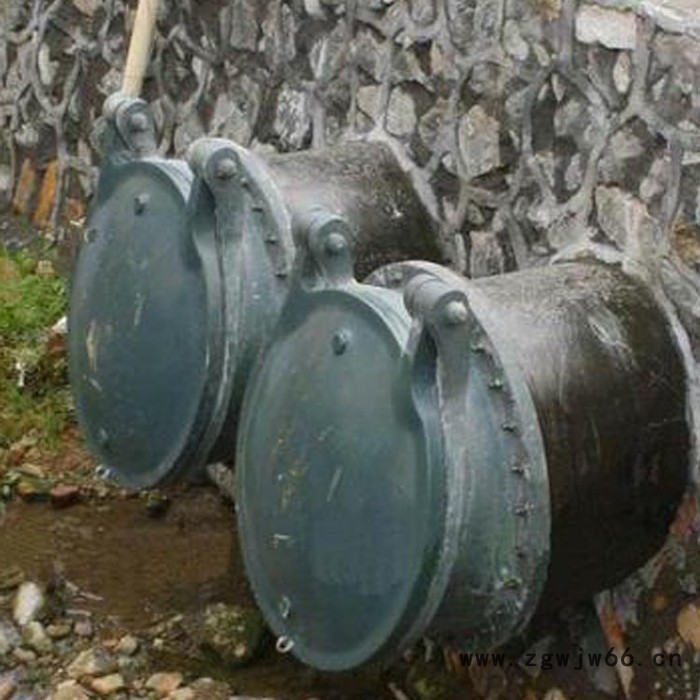 **  铸铁阀门 拍门 红色拍门 铸铁拍门 直通式铸铁拍门 湖北铸铁拍门图5