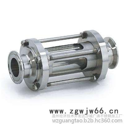 广涛SJ001 不锈钢视盅-管道视盅-不锈钢视镜-快装视镜-焊接视镜-直通视镜图2