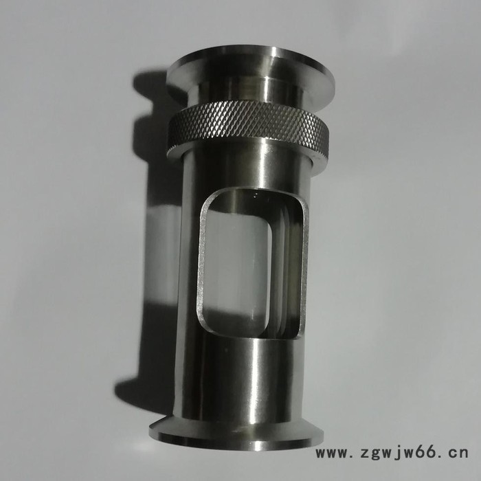 广涛SJ001 厂家供应快装视镜 焊接视镜 直通卫生级视镜 材质不锈钢304/316L图3