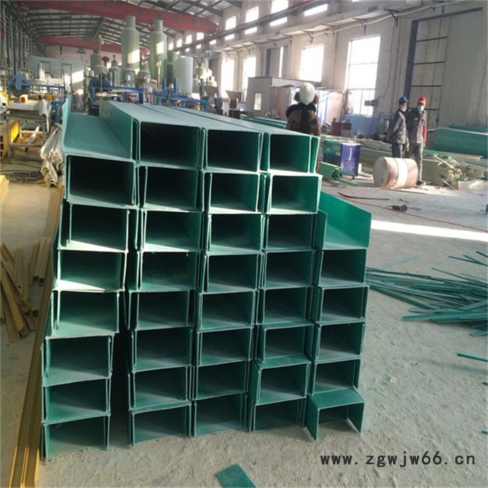 森和 玻璃钢电缆桥架线槽式梯式直通桥架防火电缆槽盒复合环氧树脂桥架图2