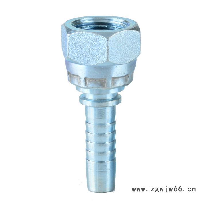 派瑞特20211软管直接头 碳钢镀锌直通软管接头 平面密封胶管连接头图4
