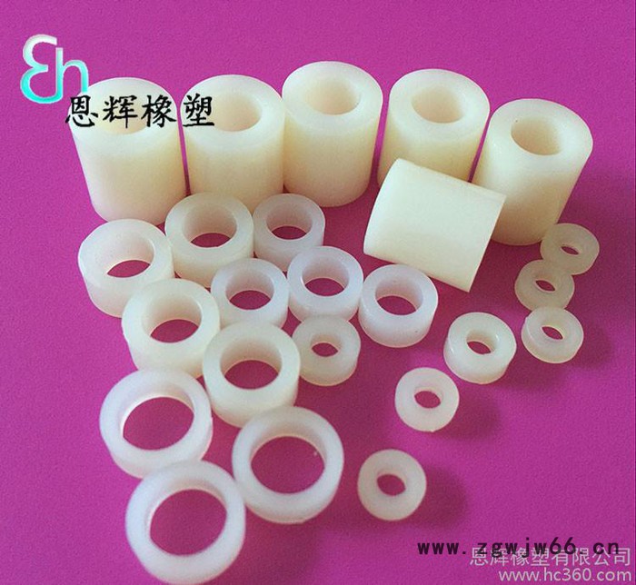 ABS直通柱 尼龙直通隔离柱 abs空心圆柱 PVC垫片 ABS垫圈图2