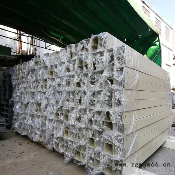 深圳文兴 红兴防火槽式桥架 防火桥架 防火电缆桥架 100*100 耐火密闭式直通桥架 喷塑防火金属桥架图6