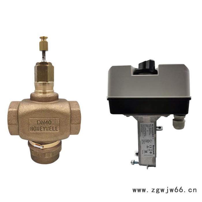 霍尼韦尔原装电动阀DN25 电动流量调节阀  直通双座调节阀  活塞式流量调节阀 水流量调节阀图5