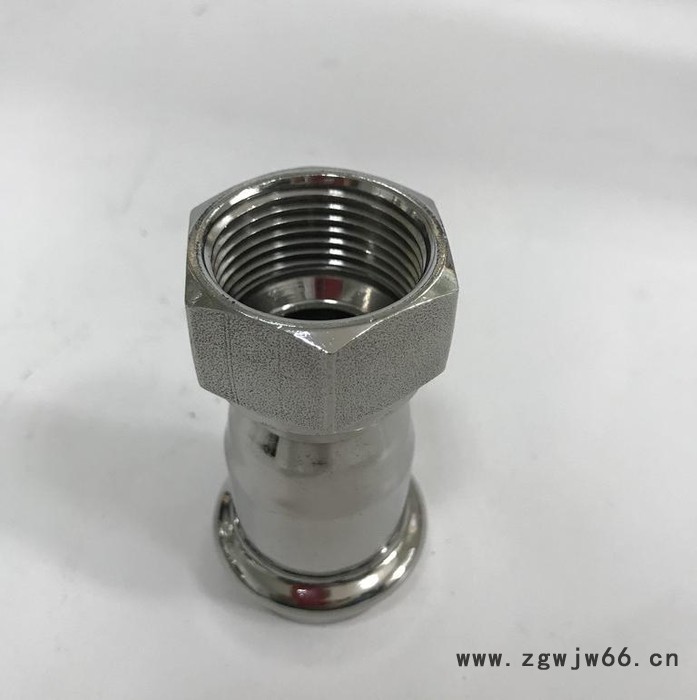 环压薄壁不锈钢异径内丝直通图3