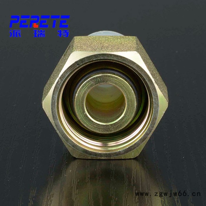 伊顿标准 2BC-WD活接头 卡套式活螺母端直通 英管螺纹胶垫密封柱端图4