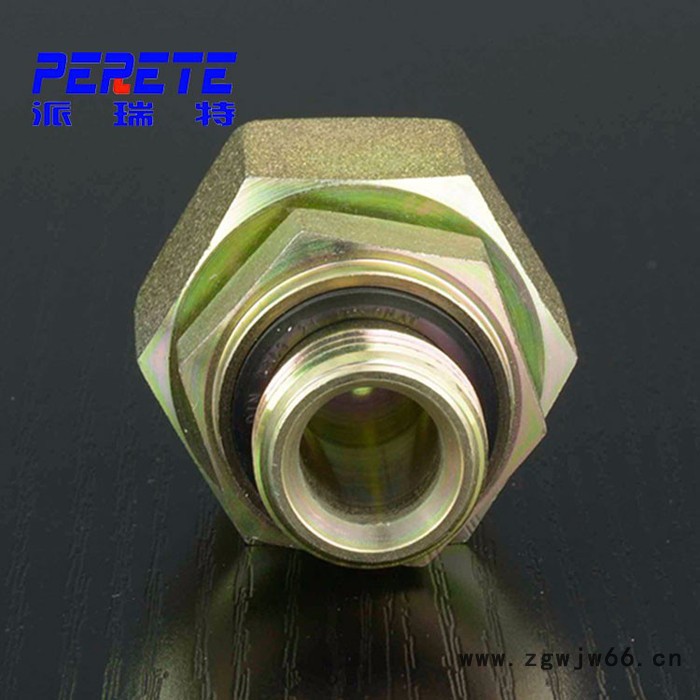 伊顿标准 2BC-WD活接头 卡套式活螺母端直通 英管螺纹胶垫密封柱端图2