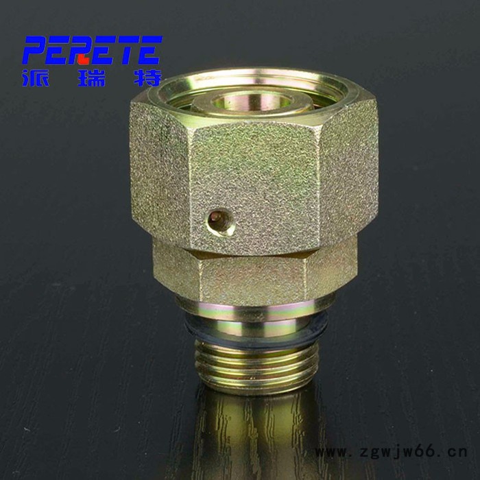 伊顿标准 2BC-WD活接头 卡套式活螺母端直通 英管螺纹胶垫密封柱端图3