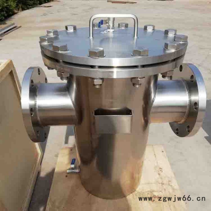 佳洁宝JJB-DN全系列 不锈钢篮式过滤器 篮式水过滤器高效过滤直通篮式过滤器图3