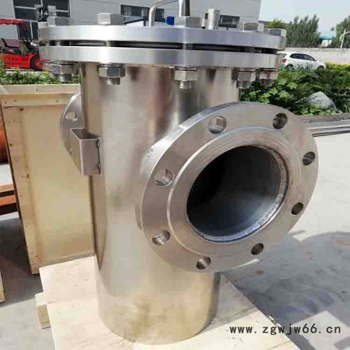 佳洁宝JJB-DN全系列 不锈钢篮式过滤器 篮式水过滤器高效过滤直通篮式过滤器图2