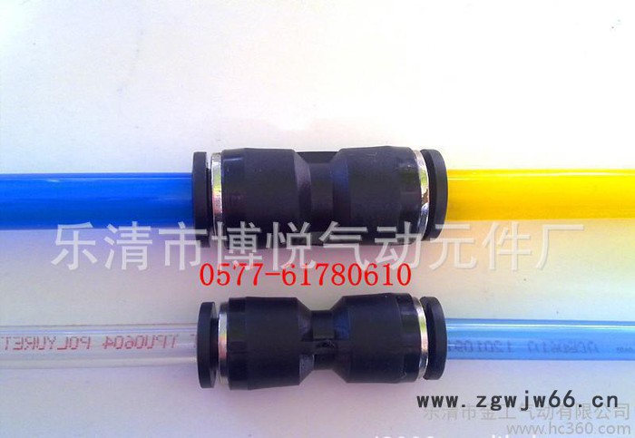 快插式气动接头直通变径变径直通异径直通气动接头PG12-10图3