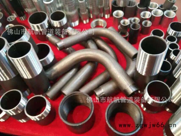 航帆管道专业dn15单头丝 双头丝 焊接直通 对丝 通丝 丝管图3