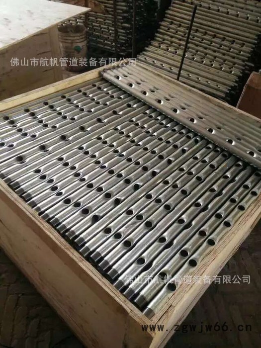 航帆管道专业dn15单头丝 双头丝 焊接直通 对丝 通丝 丝管图2