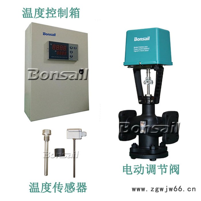 VAF40.40S+FA9530 流量调节阀 电动流量调节阀 直通双座调节阀 活塞式流量调节阀 水流量调节阀 流量调节阀图2