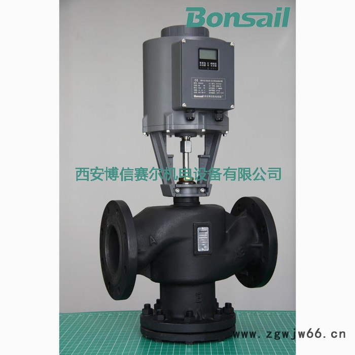 VAF40.40S+FA9530 流量调节阀 电动流量调节阀 直通双座调节阀 活塞式流量调节阀 水流量调节阀 流量调节阀图4