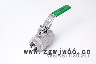 直销 若松内外牙二片式不锈钢球阀  手动直通式球阀 WV102M自主生产二片式内外牙球阀图3