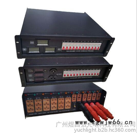 煜昌弘YCH-1206L电源直通箱 12路直通箱 12路配电箱 供电箱 12路开关电源箱图2