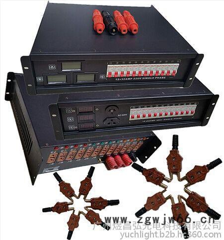 煜昌弘YCH-1206L电源直通箱 12路直通箱 12路配电箱 供电箱 12路开关电源箱图4