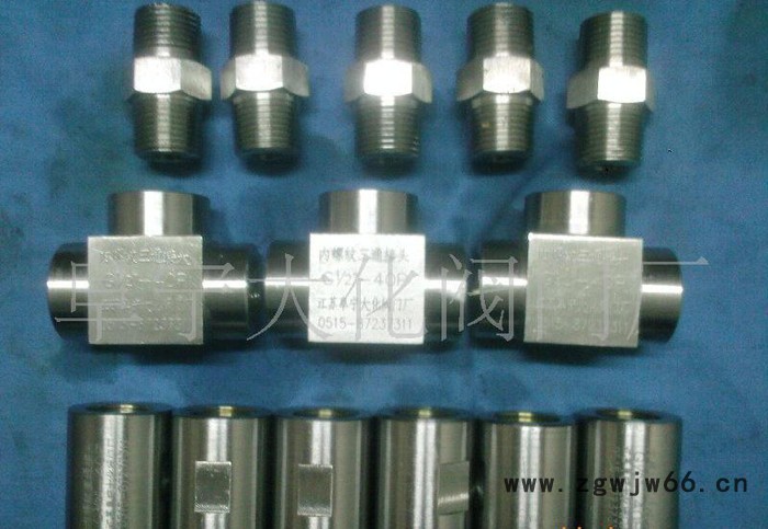 高压内螺纹直通接头 阀门管道配件
