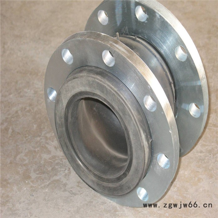 管道不锈钢直通平底过滤器  同心橡胶接头 卡箍式橡胶接头 可曲绕传力接头 亿金管道 法兰橡胶接头图6