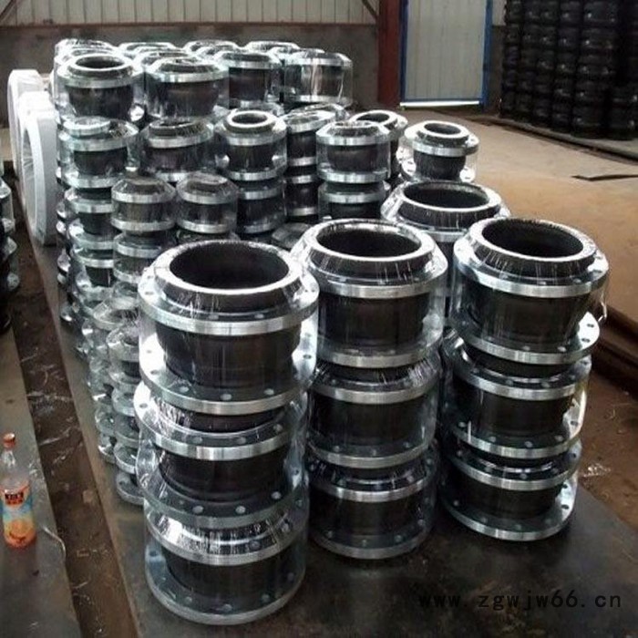 管道不锈钢直通平底过滤器  同心橡胶接头 卡箍式橡胶接头 可曲绕传力接头 亿金管道 法兰橡胶接头图5